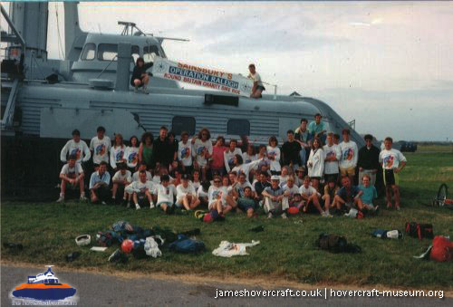 BH7 being moved to The Hovercraft Museum -  (credit: The <a href='http://www.hovercraft-museum.org/' target='_blank'>Hovercraft Museum Trust</a>).